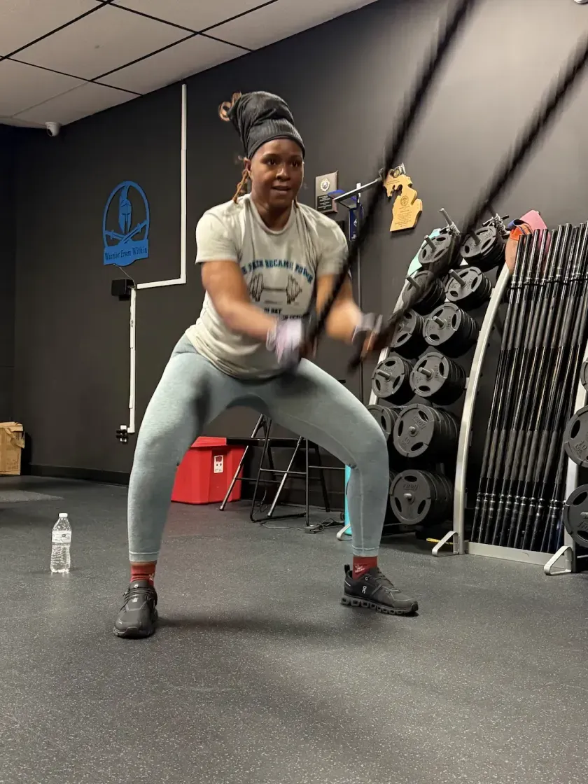 Member training at Warrior From Within